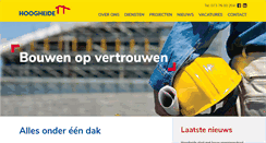 Desktop Screenshot of hoogheide.nl
